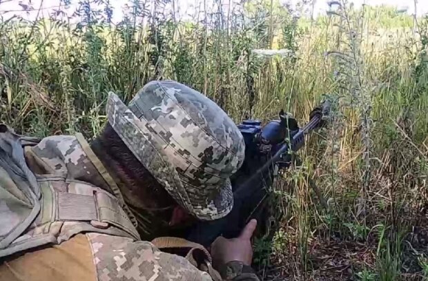 Снайпер ВСУ. Фото: скриншот с видео