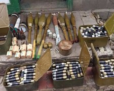 Арсенал боєприпасів знайшли у приватному будинку в Мар’їнці (фото)