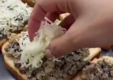 Жульєн-бутерброди, кадр з відео