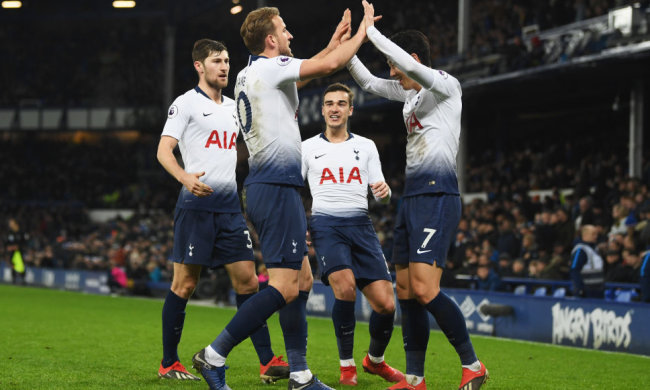 Тоттенхэм разгромил Эвертон с теннисным счетом