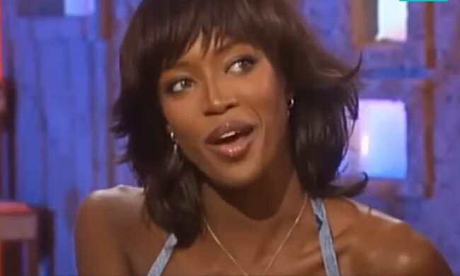 Наоми Кэмпбелл , скрин с видео