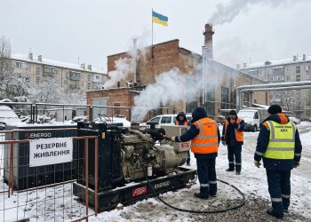 Одеса зима генератор резервне живлення котельня