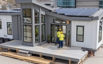 Tesla Tiny House: фото скрін Ютуб