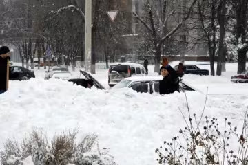 Суми завалило снігом