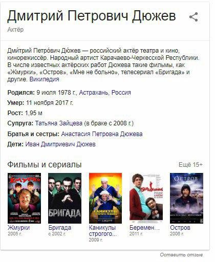 Россиянин Отправил На Тот Свет Звезду "Бригады" - ЗНАЙ ЮА