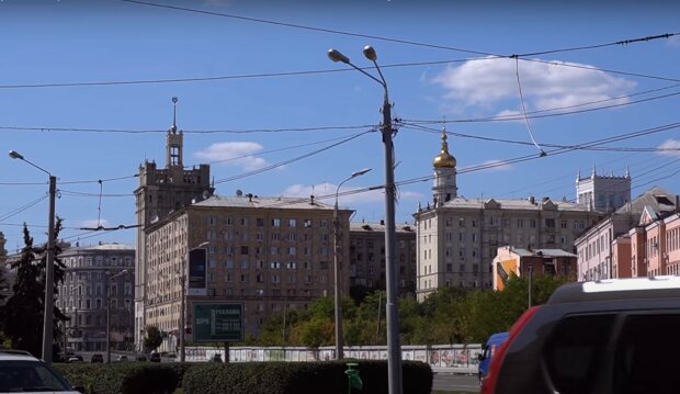 улица Харькова, скриншот из видео
