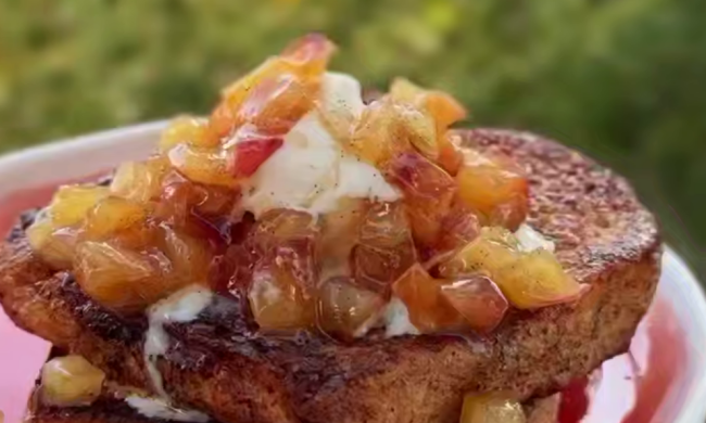 Французские тосты, кадр из видео