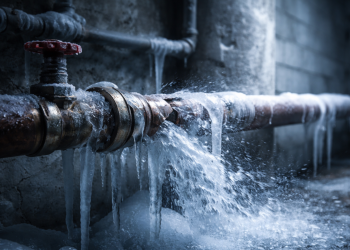 Замерзлі труби, зображення: Знай.ua