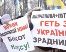 Остановите Молчанову: под Радой люди митинговали против сети Novus, - СМИ