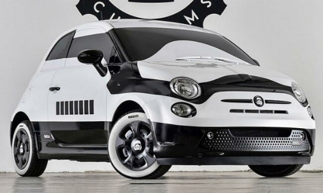 Fiat 500 перетворили на імперського штурмовика (фото)