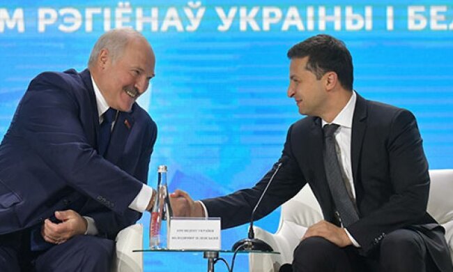 Александр Лукашенко и Владимир Зеленский, фото: "Беларусские новости"