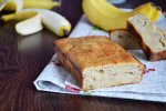 Ніжний банановий хліб з вершковим маслом