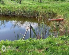 Нафта у водоймі, фото: Львівські новини