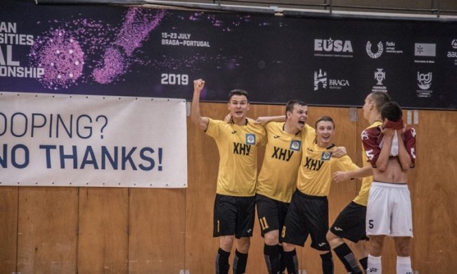 Українські футболісти завоювали медалі чемпіонату Європи серед університетів