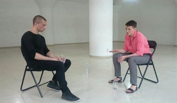 Колишні в’язні Кремля Павленський і Савченко зустрілись в Києві