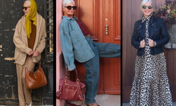 Одежда для женщин 50+, фото из соцсетей
