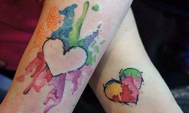 Парні татуювання мам і доньок (фото)