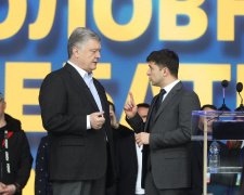 Зеленский и Порошенко