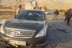фото с места убийства Мохсена Фахризаде, фото: Fars