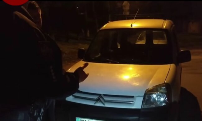 Пьяный водитель, фото: скриншот из видео