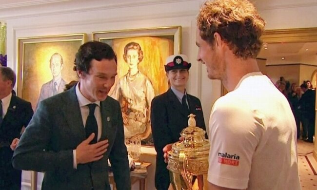 Камбербетч схилився перед тріумфатором "Вімблдону" Маррея