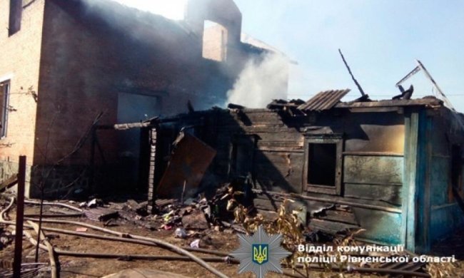 Трагедия на Ровенщине: заживо сгорели дети (фото)