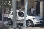 Озверевшая машина врезалась в летнее кафе на полном ходу: люди и столики разлетелись на десятки метров