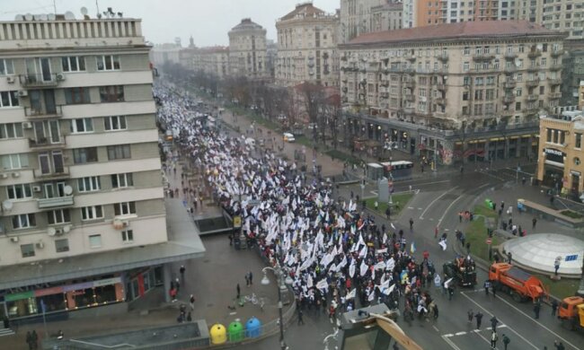 ФОПи вийшли на мітинг, фото: SUD.ua