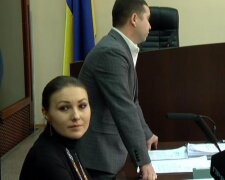 Софія Федина в суді, скріншот відео