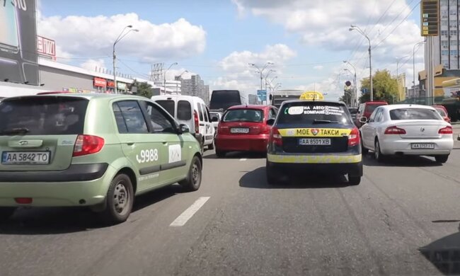 таксі, скріншот з відео