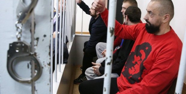 пленные украинские моряки