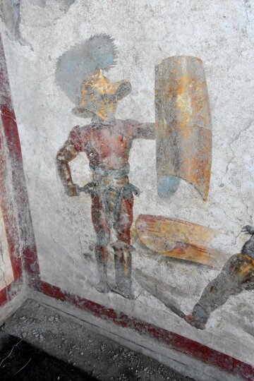 Древня фреска, фото: twitter / pompeii_sites