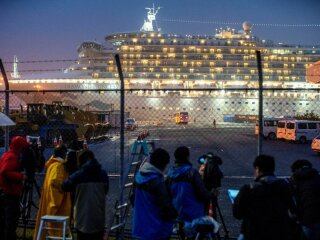 Лайнер Diamond Princess, фото: Reuters