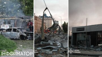 Перекрытие движения транспорта в Киеве, полиция
