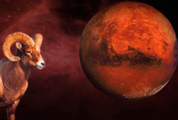 Марс в Овне, изображение из свободных источников