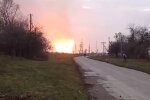 Вибух на газопроводі, скріншот відео