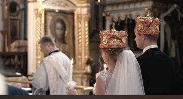Венчание: фото скрин Ютуб