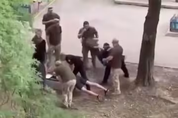 мобілізація в Україні, ТЦК \ скріншот з відео