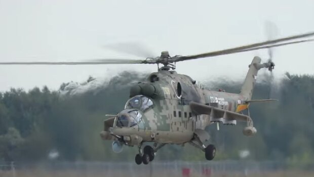 Вертолет на вооружении рф. Фото: YouTube