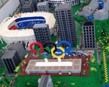 LEGO построила игрушечный олимпийский город