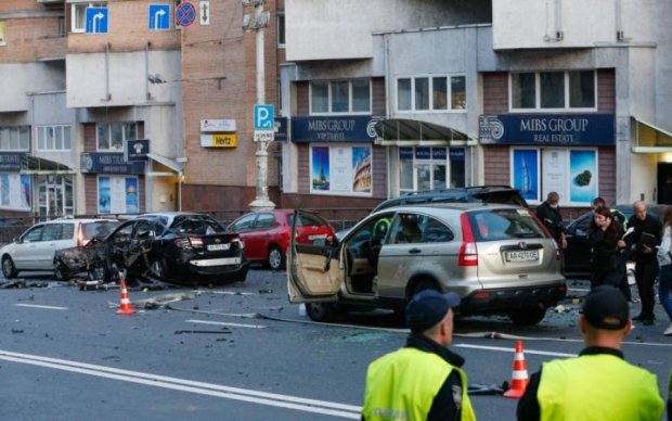 Взрыв авто в центре Киева: полиция получила важное видеодоказательство 