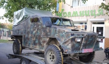 У зону АТО відправився "волинський монстр"