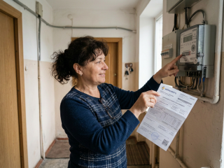Счета за свет. Фото: сгенерированное ИИ