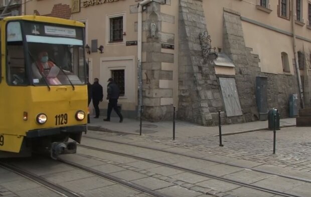 вулиці Львова, скріншот із відео