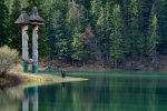 Место силы Притулы: как выглядело невероятное озеро Синевир много лет назад