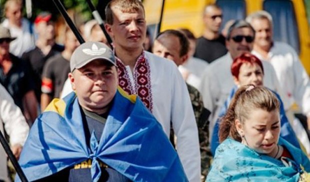 Марш в Новоград-Волынском посвятили борцам за независимость (фото)