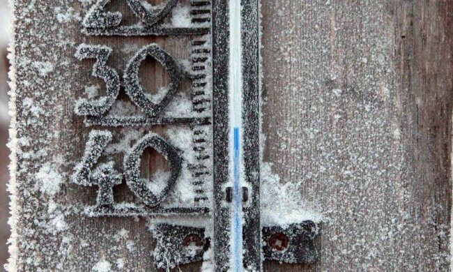 В Украину идут рекордные холода