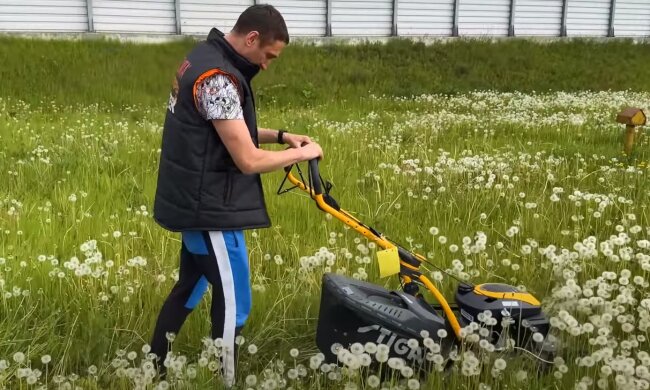 Женщина уснула в высокой траве, но проснуться "помешала" газонокосилка: работника наказывать не будут