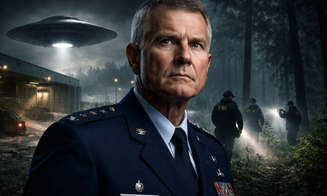 НЛО, зникнення військового, зображення згенероване ШІ