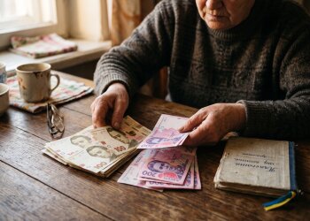 пенсіонер гривні літні люди